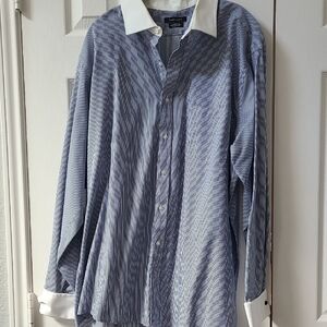 Ralph Lauren Blue Striped Men's Shirt